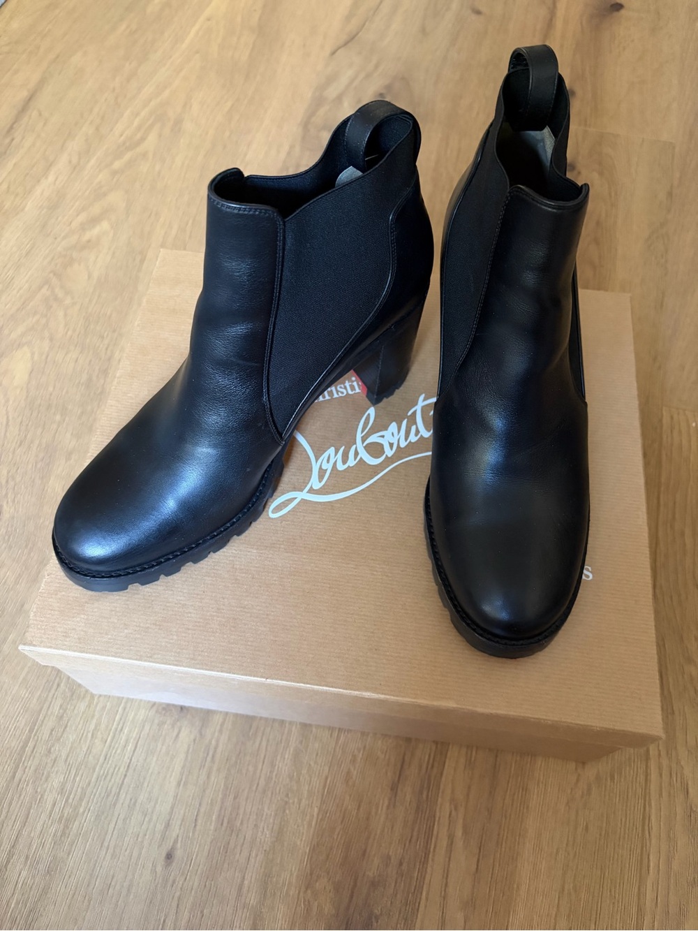 Christian Louboutin Marchacroche 70
Calf Boots